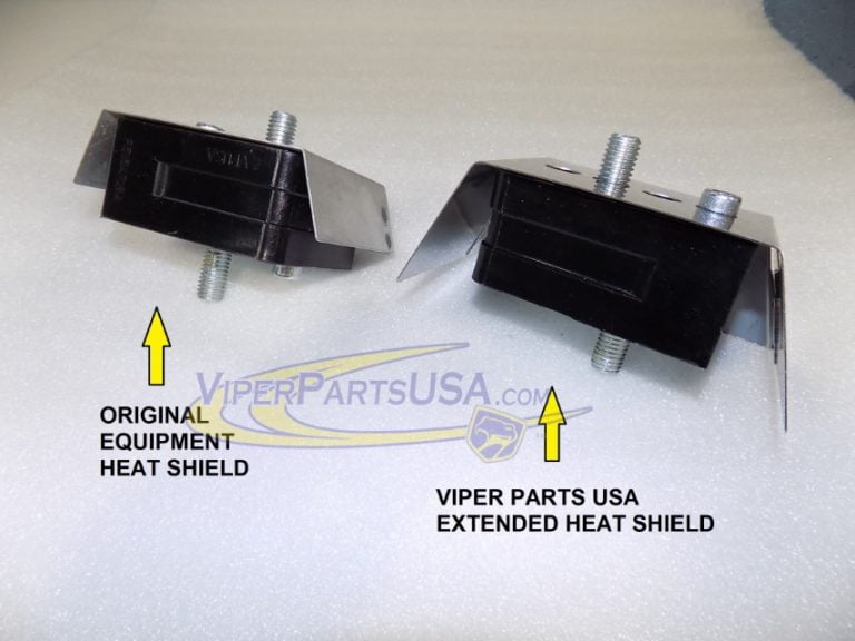 Extended Engine Mount Heat Shields Viper Parts USA