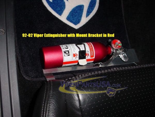 Fire Extinguisher 1992 -2017 Dodge Vipers - Image 2