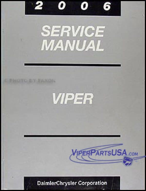 Special Tools & Repair Manuals