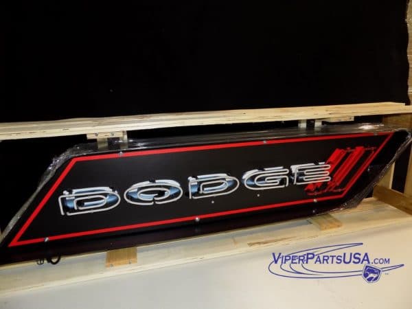 Sign - Neon Dodge Dealer - Image 2