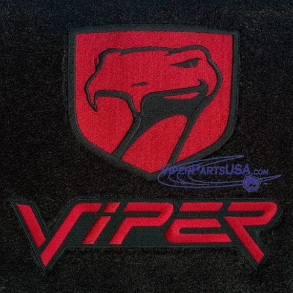 Embroidered Floor Mats 1992 - 2002 Dodge Viper - Image 2