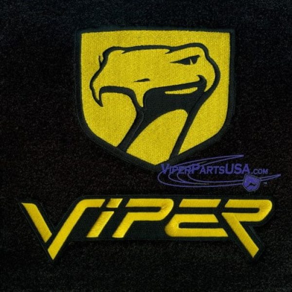 Embroidered Floor Mats 1992 - 2002 Dodge Viper - Image 4