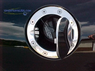 Fuel Door - Billet Alum Polished - 2003-2010 Dodge Viper - Image 2