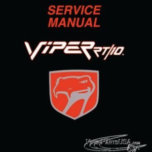 Manual, Repair/Service - 1996 Dodge Viper RT