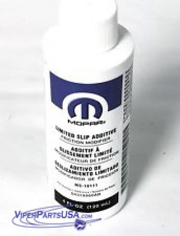 Differential - Friction Modifier