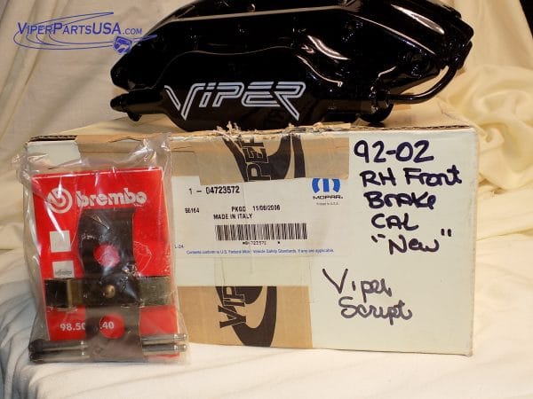 Brake Caliper Front -RH  92-02 Dodge Viper - Image 3