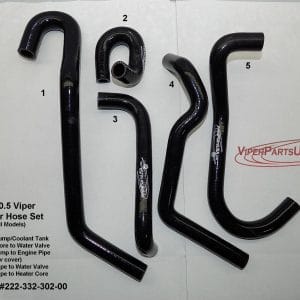 Heater Hose Set 1999-2000.5 Dodge Viper