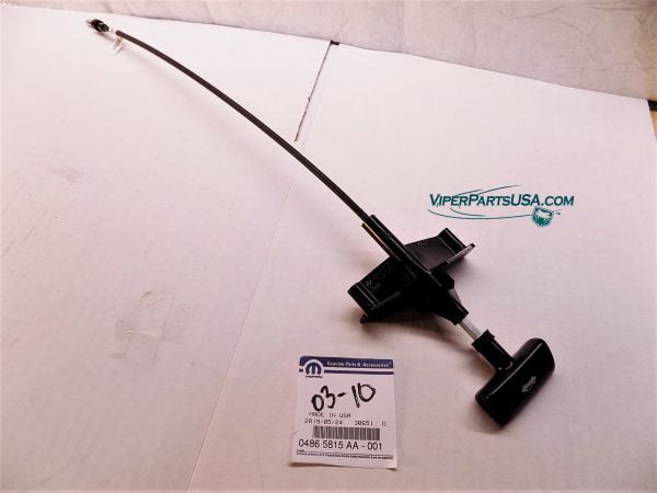 Hood Release Cable- 03-2010 Dodge Viper - Image 3
