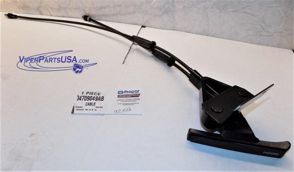 Hood Release Cable 92-02 Dodge Viper