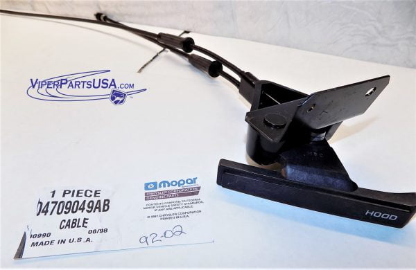 Hood Release Cable 92-02 Dodge Viper - Image 2