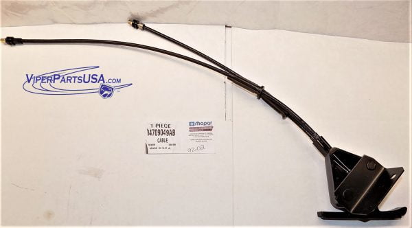 Hood Release Cable 92-02 Dodge Viper - Image 3