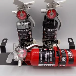 Fire Extinguisher CHROME 1992 -2017 Dodge Vipers