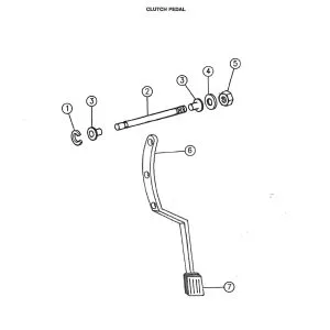 Pedal Assy Reman Kit 92-96 RT-10 Dodge Viper